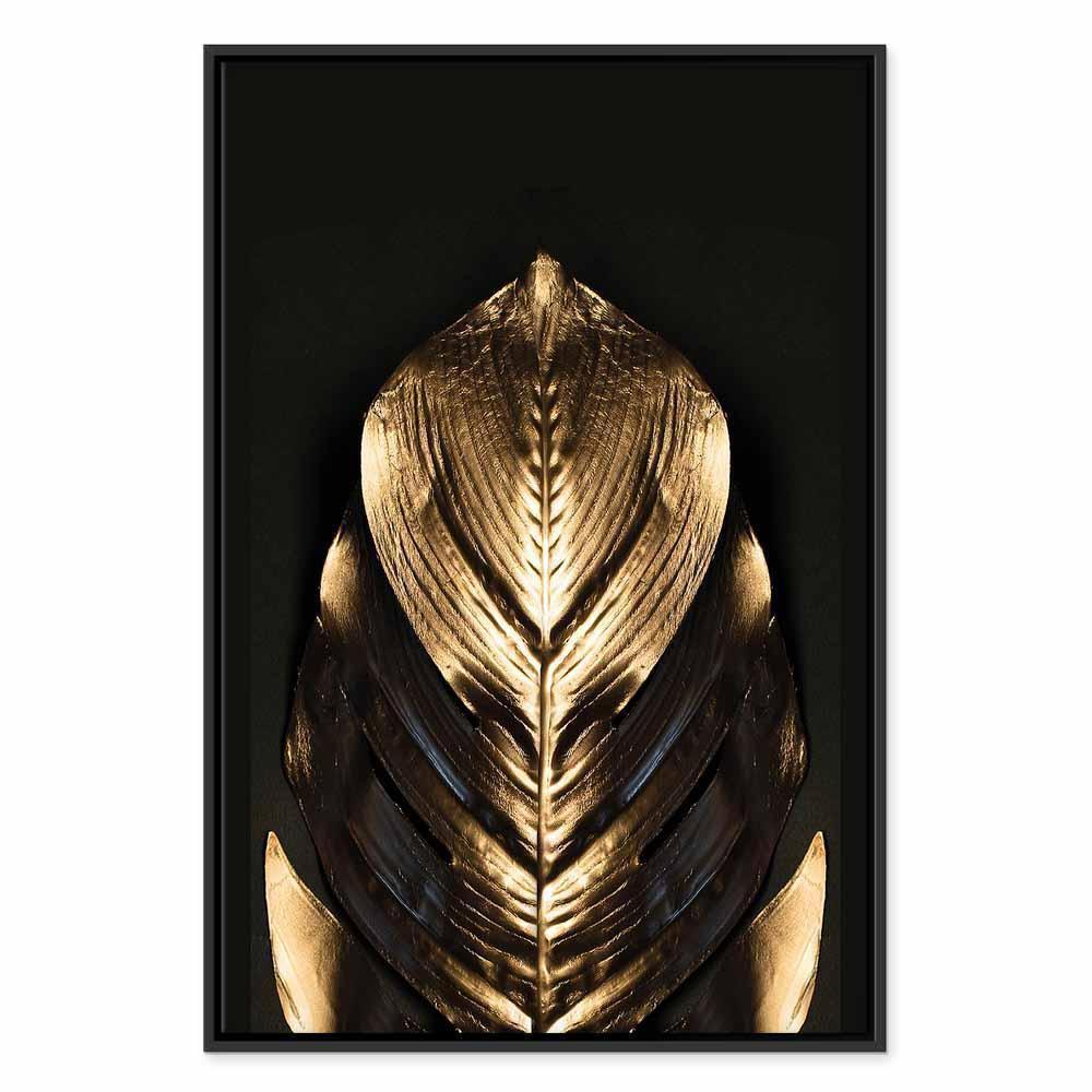 Leinwandbild - Pharaoh's Gold (1 Part) Vertical