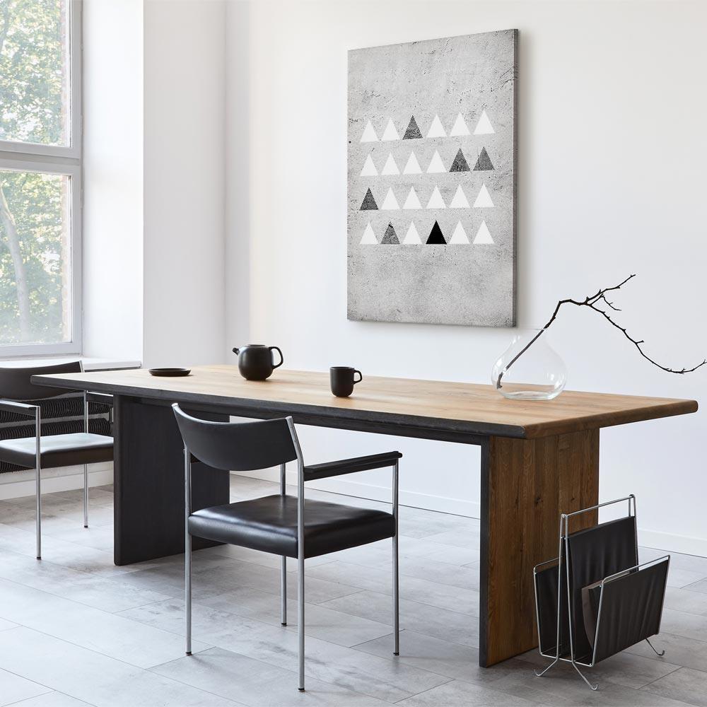 Leinwandbild - Grey Forest (1 Part) Vertical