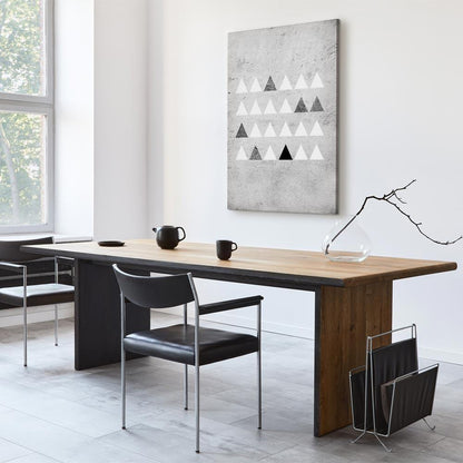 Leinwandbild - Grey Forest (1 Part) Vertical