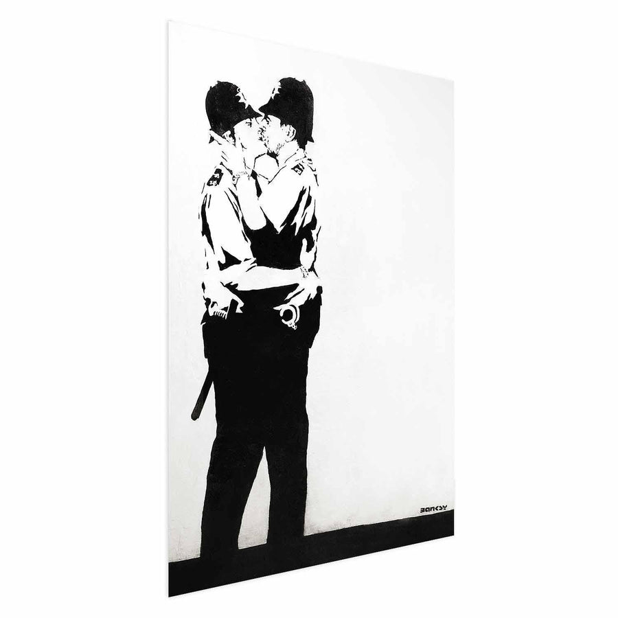 Poster - The Policemen's Kiss Artgeist