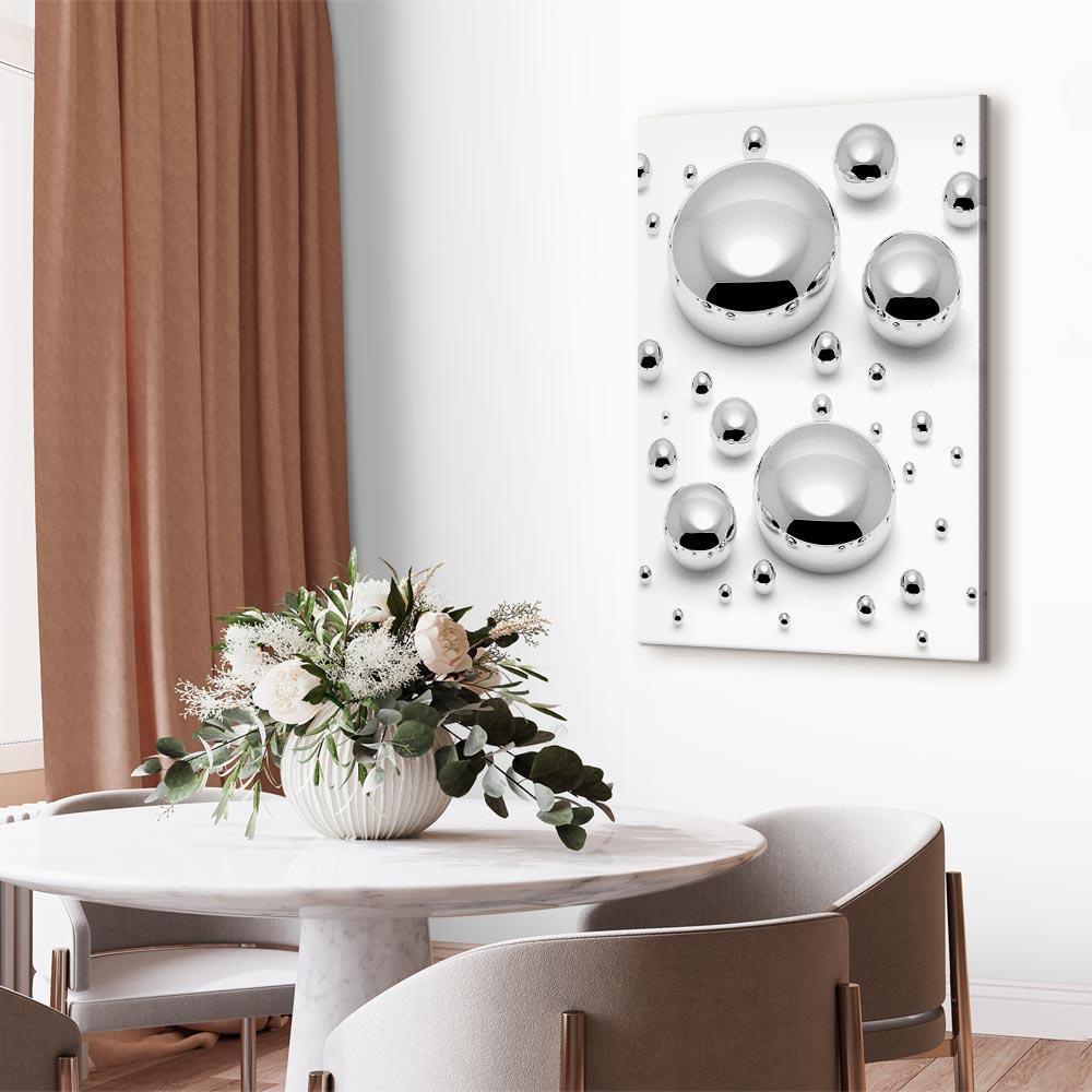 Leinwandbild - Enchanted in the Frost (1 Part) Vertical