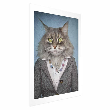 Poster - Lady Cat Artgeist