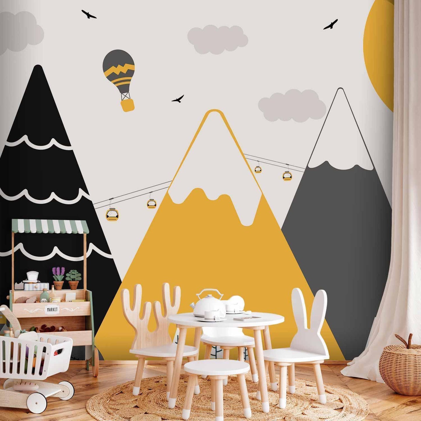 Fototapete - Adventure in the Mountains