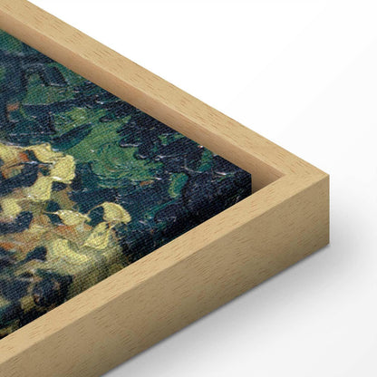 Leinwandbild - Vincent Van Gogh – Landscape with the Chateau of Auvers at Sunset