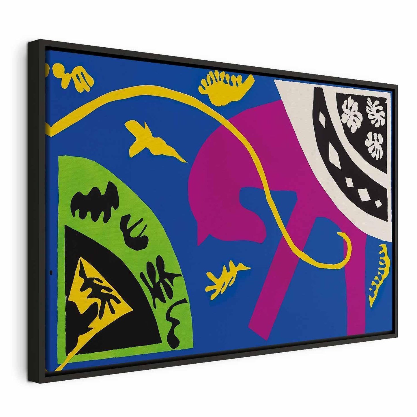 Leinwandbild - Henri Matisse – Horse, Rider and Clown (from Jazz)