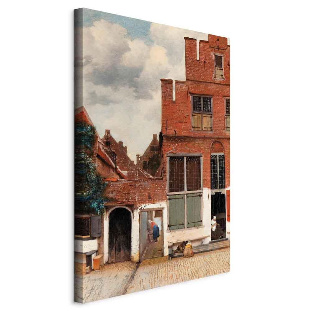 Leinwandbild - Jan Vermeer – The Little Street