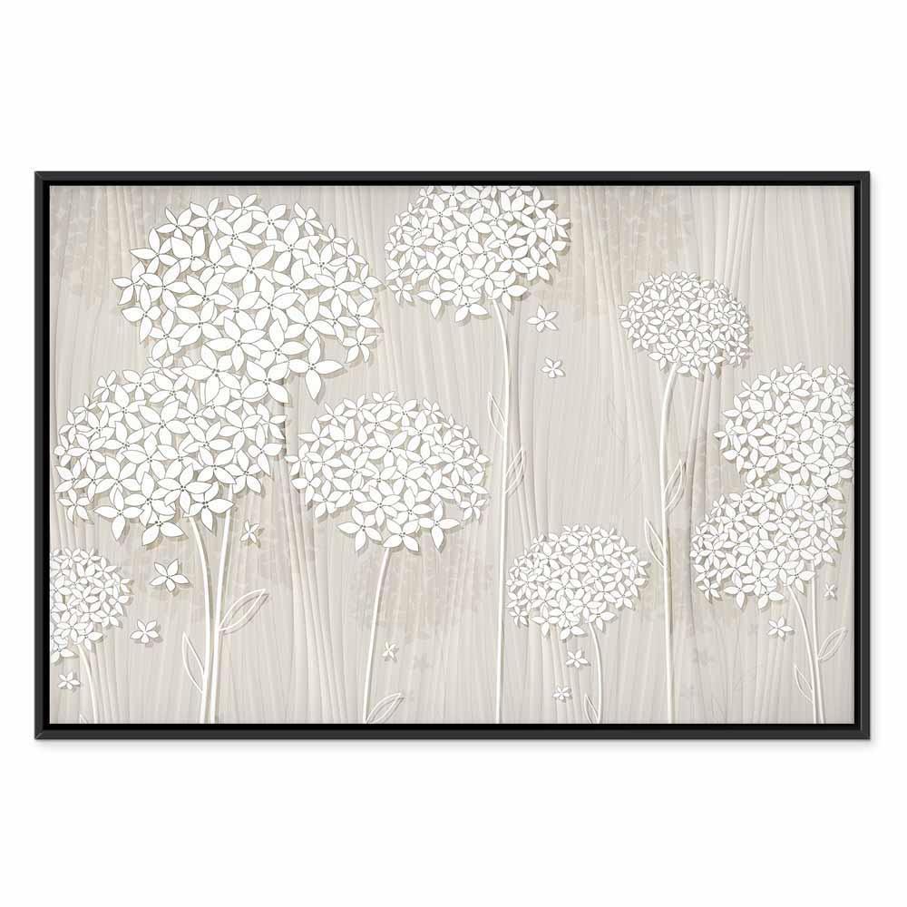 Leinwandbild - Flowers in the Wind