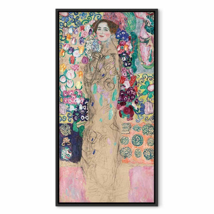 Leinwandbild - Gustav Klimt – Posthumous Portrait of Ria Munk III