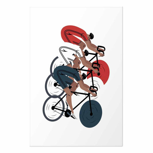 Poster - Olympics - Cycling Race