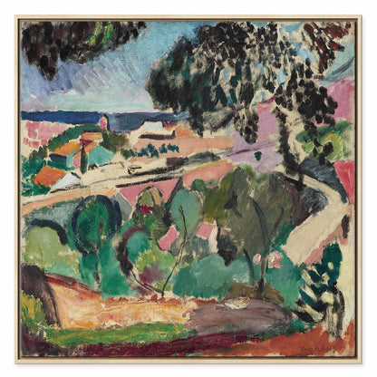 Leinwandbild - Henri Matisse – Landscape at Collioure