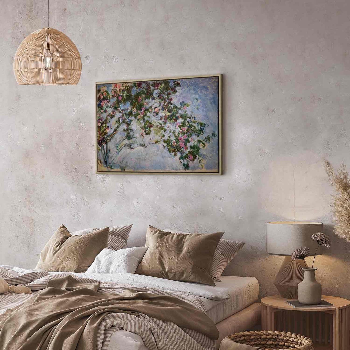 Leinwandbild - Claude Monet – The Roses