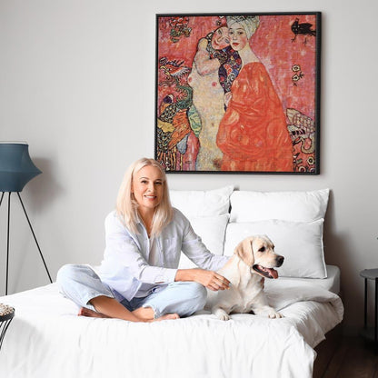 Leinwandbild - Gustav Klimt – The Women Friends