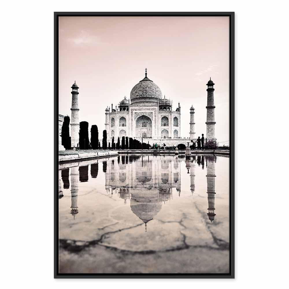 Leinwandbild - Taj Mahal (1 Part) Vertical