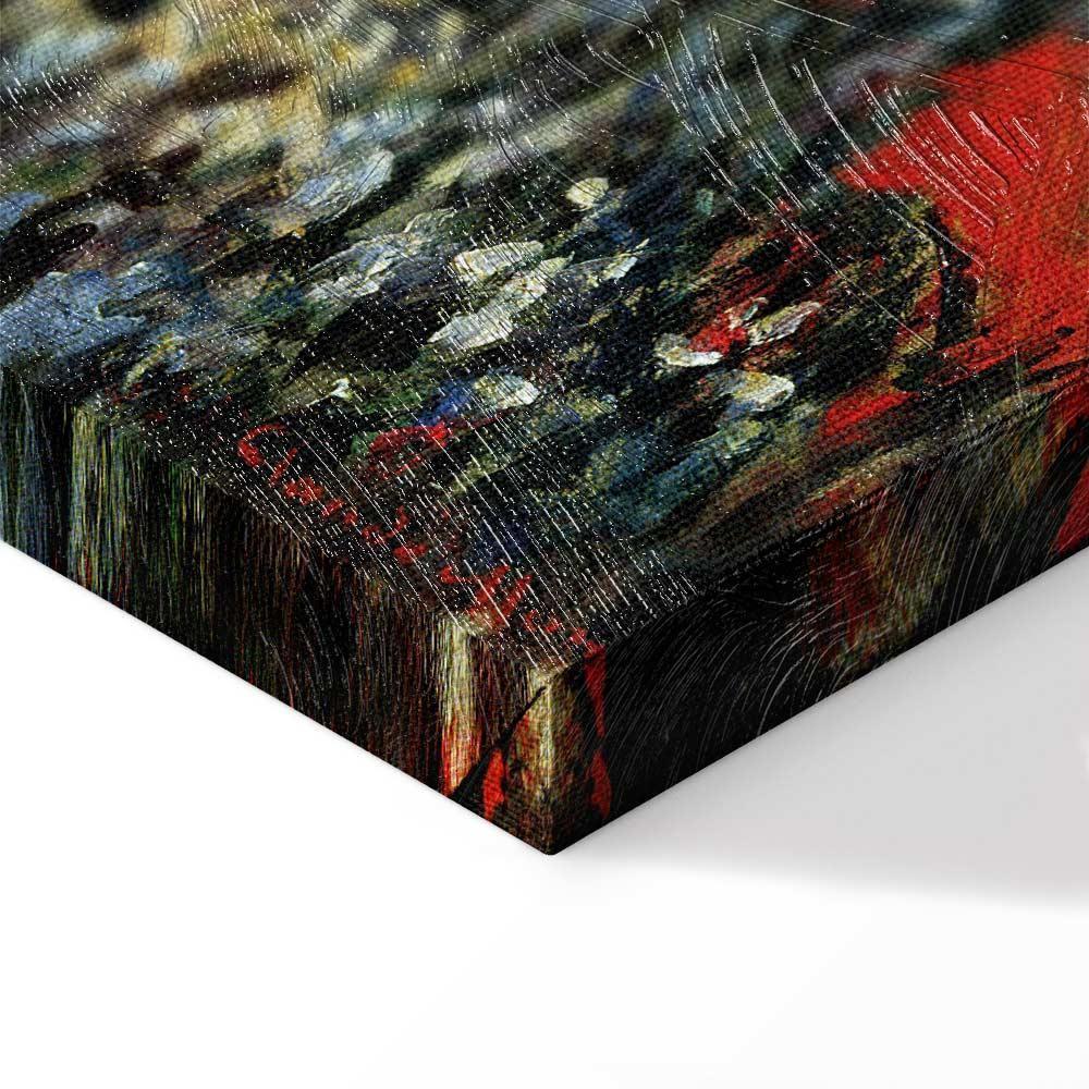 Leinwandbild - Claude Monet – The Rue Montorgueil in Paris, Celebration of June 30, 1882