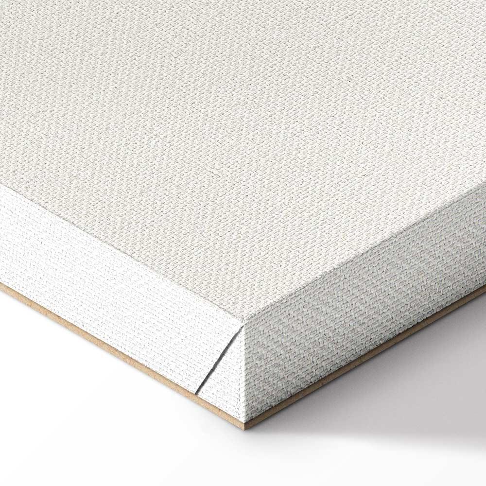 Leinwandbild - Black Badminton Rackets