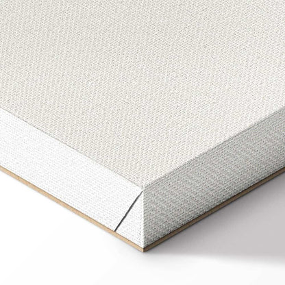 Leinwandbild - Black Badminton Rackets