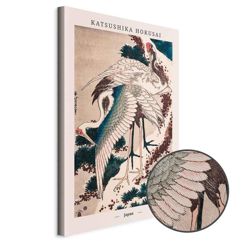 Leinwandbild - Cranes (1 Part) Vertical