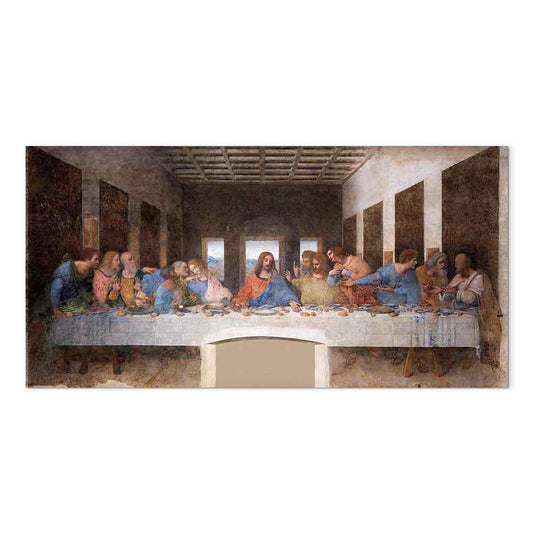 Leinwandbild - Leonardo da Vinci – Last Supper