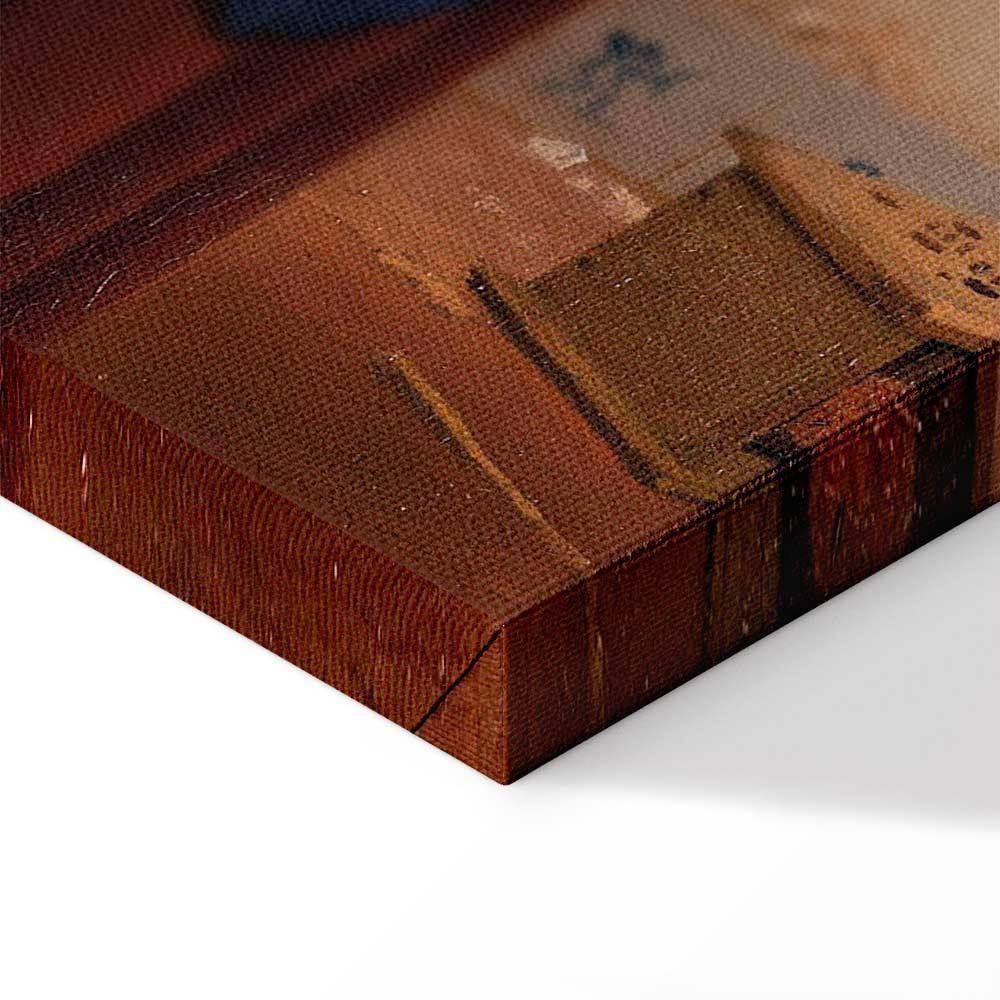 Leinwandbild - Jan Vermeer – The Milkmaid