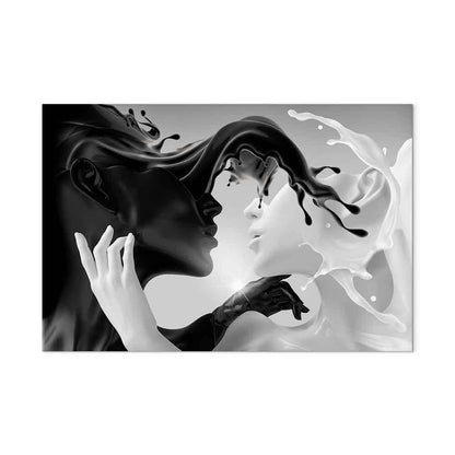 Leinwandbild - Tender Opposite (1 Part) Wide