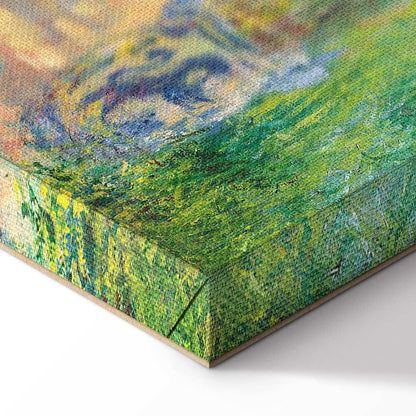 Leinwandbild - Claude Monet – Monet’s Garden at Vétheuil