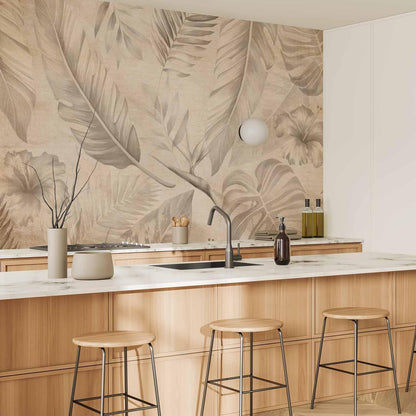 Fototapete - Tropic in Sepia