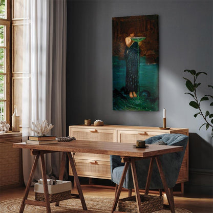 Leinwandbild - John William Waterhouse – Circe Invidiosa