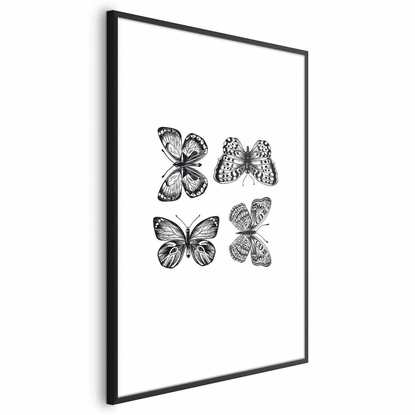 Poster - Four Butterflies Artgeist