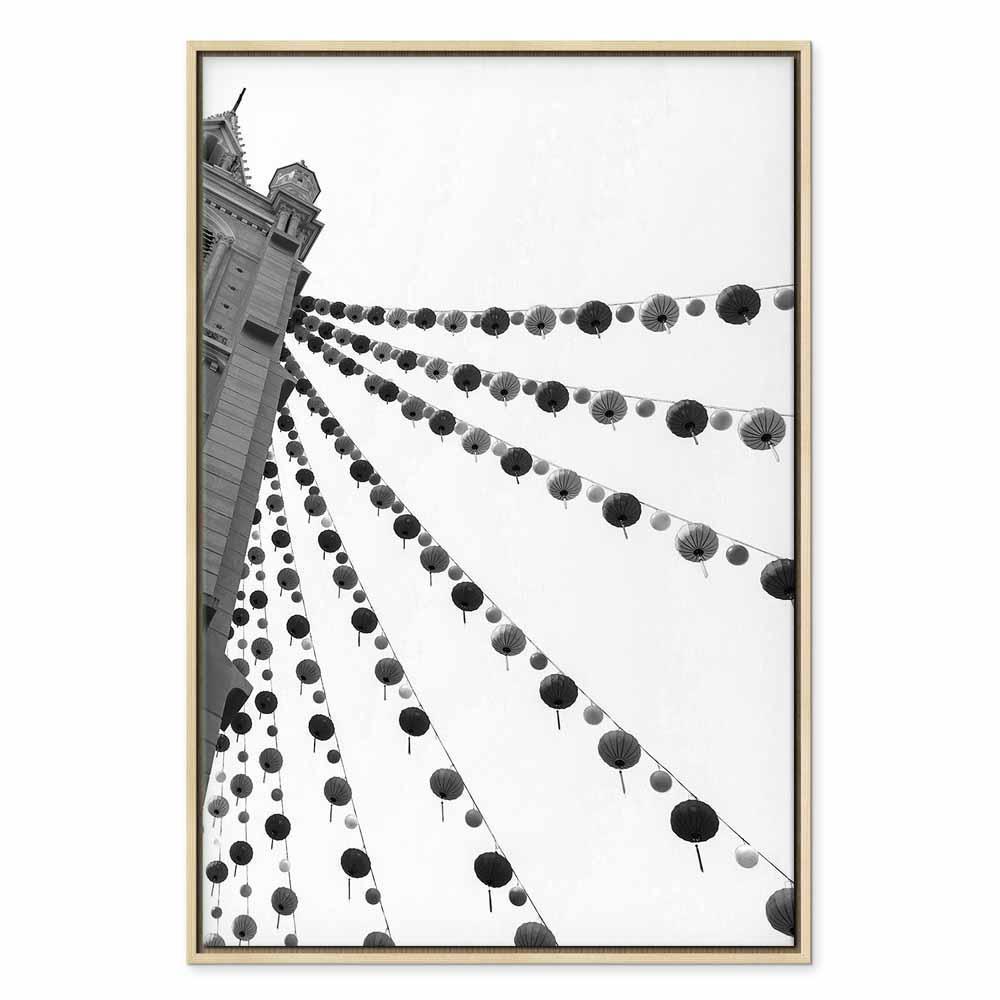 Leinwandbild - Joyful Festival (1 Part) Vertical