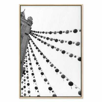 Leinwandbild - Joyful Festival (1 Part) Vertical