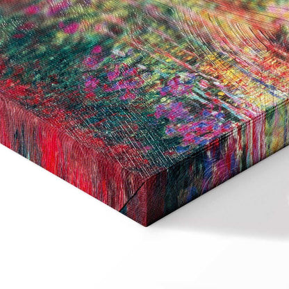 Leinwandbild - Claude Monet – The Japanese Footbridge