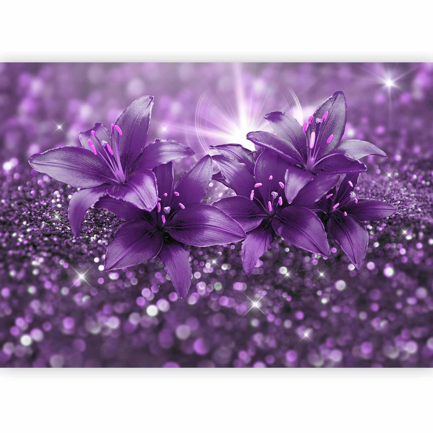 Fototapete - Masterpiece of Purple Artgeist