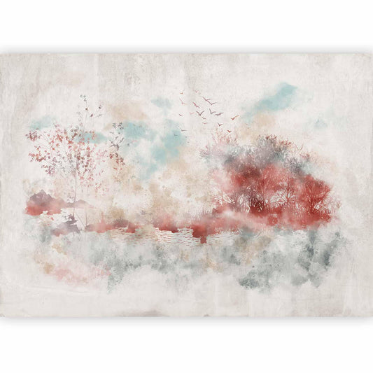 Fototapete - Autumn Lake