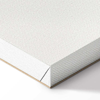 Leinwandbild - Eiffel Tower Simple Graphics in Black and White