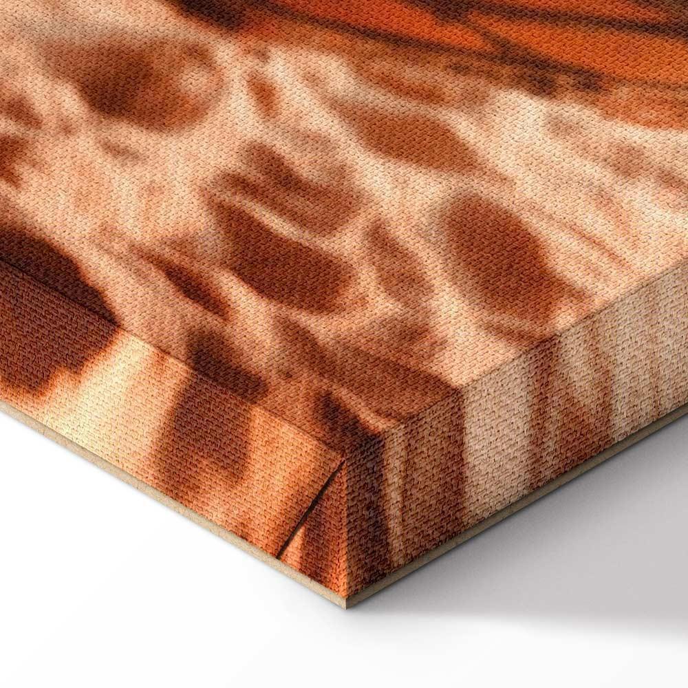 Leinwandbild - Hammock on the Beach (1 Part) Vertical