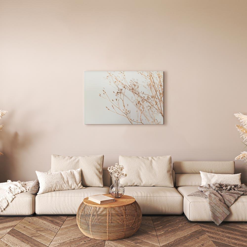 Leinwandbild - Minimalist Twig (1 Part) Wide