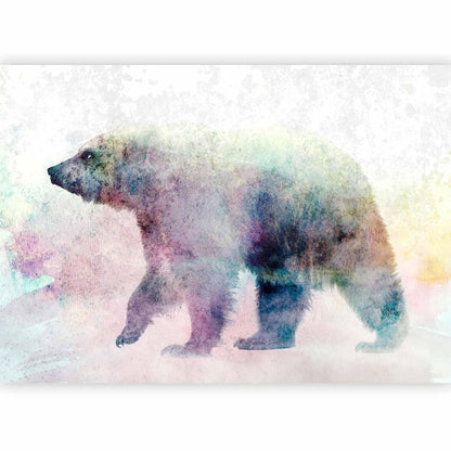 Fototapete - Lonely Bear Artgeist