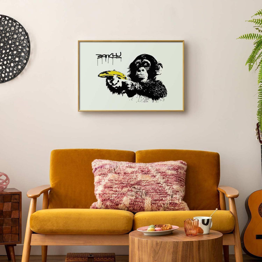 Poster - Banksy: Monkey with a Banana Artgeist