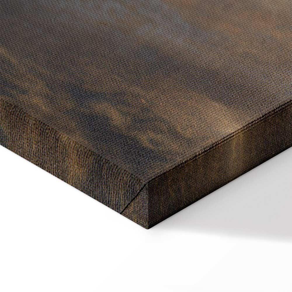 Leinwandbild - Golden Reflections on Clouds Foretelling Dusk