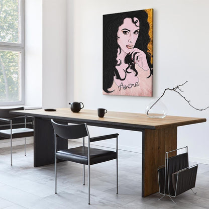 Leinwandbild - Amore Mio (1 Part) Vertical