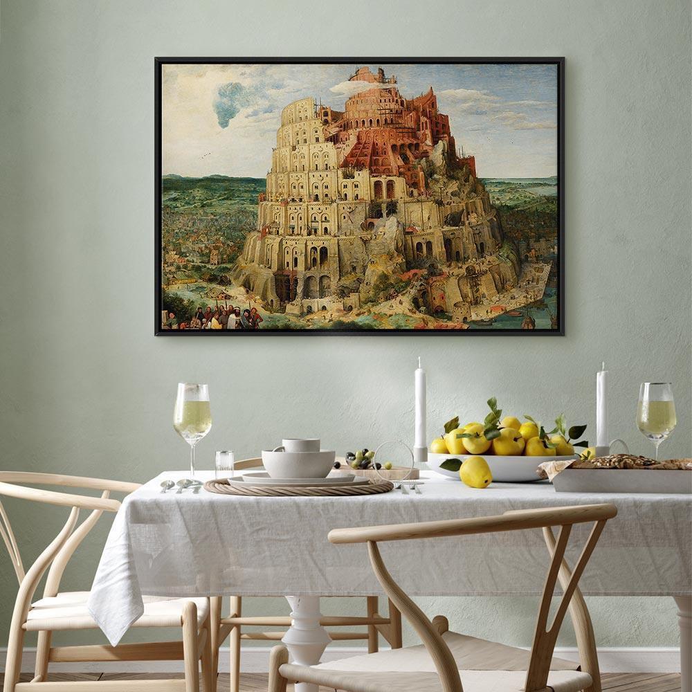 Leinwandbild - Pieter Bruegel the Elder – The Tower of Babel
