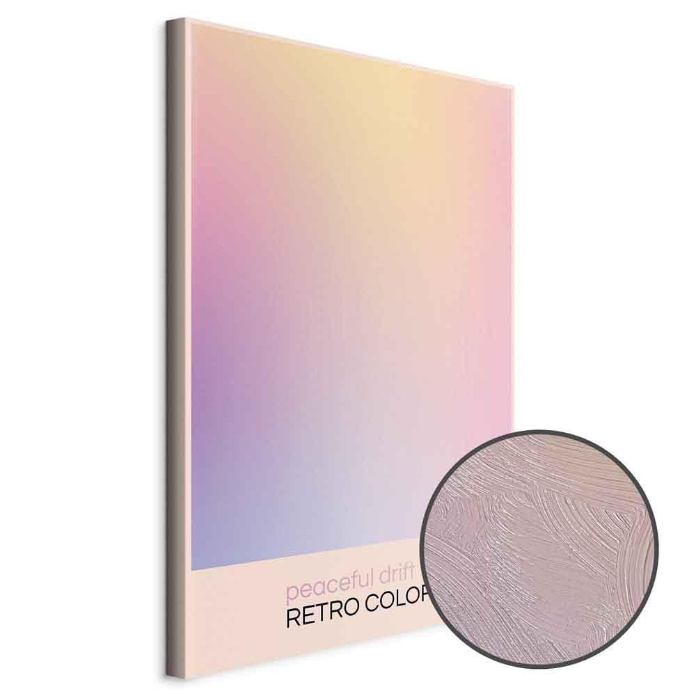 Leinwandbild - Peaceful Drift - Delicate Pastel Shades Creating a Harmonious Whole