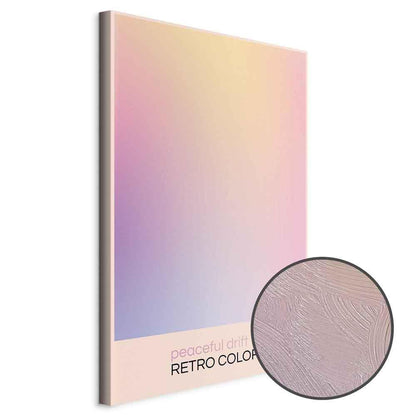 Leinwandbild - Peaceful Drift - Delicate Pastel Shades Creating a Harmonious Whole