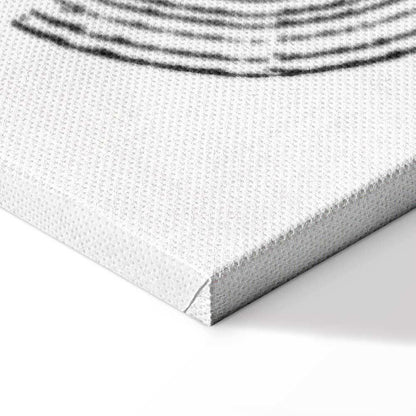 Leinwandbild - Landscape With the Sun (1 Part) Vertical