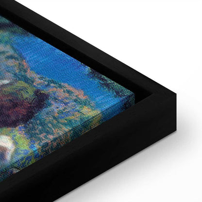 Leinwandbild - Edgar Degas – Blue Dancers II