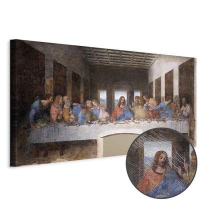 Leinwandbild - Leonardo da Vinci – Last Supper