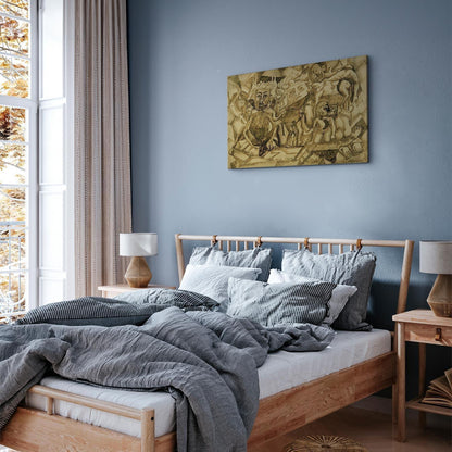 Leinwandbild - Frida Kahlo – Karma