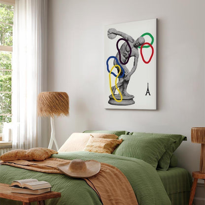 Leinwandbild - Collage Graphic