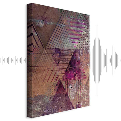 Leinwandbild - Autumn Abstraction (1 Part) Vertical