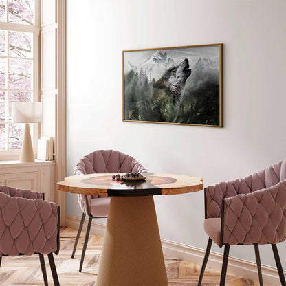 Poster - Howling Wolf